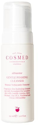 Cosmed Gentle Foaming Cleanser – Sanfter Reinigungsschaum für empfindliche & zu Rötungen neigende Haut – Schonende Reinigung ohne Austrocknen – Duftfrei & dermatologisch getestet – 150 ml