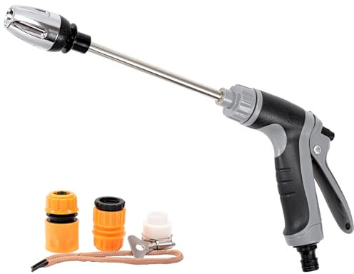 Turbowasher per tubo da giardino, ultra turbo, per tubo da giardino, idropulitrice, ugello per aumentare la pressione dell'acqua, testina spray per pistola ad alta pressione