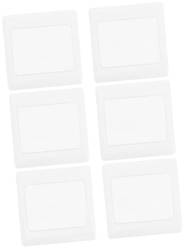 Hemobllo 6pcs Grayboard Whiteboard Outlet Cover Plate Light Switch Cover Wall Plate Decorative for Outdoor Box and Home Decoration