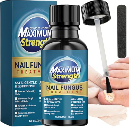 Extra Strong Nail Fungal Treatment for Toenail, Anti Fungal Nail Extra Strong, Toe Nail Treatment ExtraStrong, Nails Repair - Strengthen and Revitalize Damaged, Broken Nails,Improve Discolored 30ml