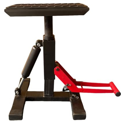 Elevador para Motocicletas - Elevador Hidráulico Resistente para Moto Cross,Mesa Elevadora Resistente para Mantenimiento de Motos, ATV, Motos de Trial y Taller de Automoción