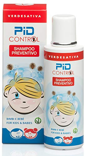 VERDESATIVA Shampoo Pid Control 200 ml – Trattamento Preventivo Naturale per Pidocchi – Con Oli Essenziali di Tea Tree, Neem e Andiroba – Formula Delicata, Vegan e Nichel Tested