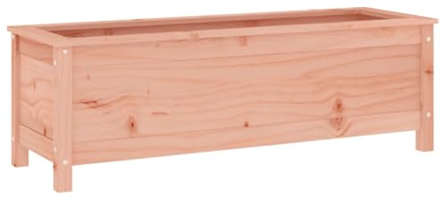 vidaXL Odlingslåda på ben 119,5x40x39 cm massivt douglasträ, upphöjd odlingslåda, odlingslåda på ben, blomlåda, upphöjda odlingslådor