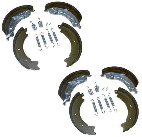 203 x 40mm KNOTT Type Trailer Brake Shoes For 4 x Brake Drums Twin Axle
