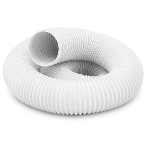 Sunshine Smile Tubo di Scarico, 130 mm, 2 m, Climatizzatore, Ventilazione, Insonorizzato, Condizionatori d'Aria, Asciugatrice, Cappa Aspirante