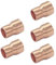 Joywayus 5PCS 1 x 3/4 Copper Sweat Reducer Coupling Pipe Fitting Pressure Plumbing Solder Connection