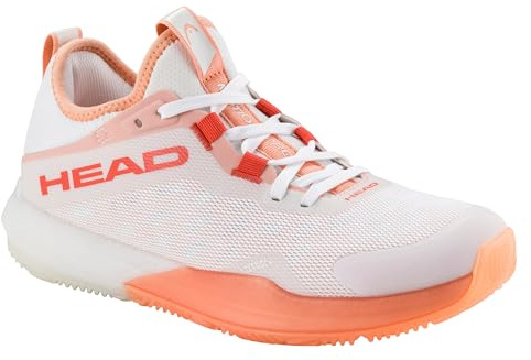HEAD Motion PRO Padel Women Shoes White/Coral, 4.0