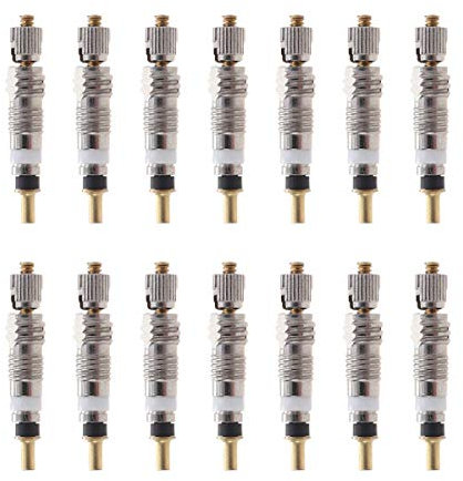 VORCOOL 12 stücke Fahrrad Ventilschaft Presta Stil Reifen Ventileinsatz für Tubeless Rennrad MTB Bike (Splitter)
