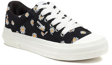 Rocket Dog Women's Cheery Sneaker, Black 2, 6 UK