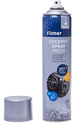 Cockpitspray Fresh 600ml, Reinigung und Pflege von Kunststoffteilen, Kunstleder und Holz, antistatisch, Innenraum PKW, Motorrad