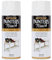 Rust-Oleum AE0050002E8 400ml Painters' Touch Spray Paint - Satin White (Pack of 2)