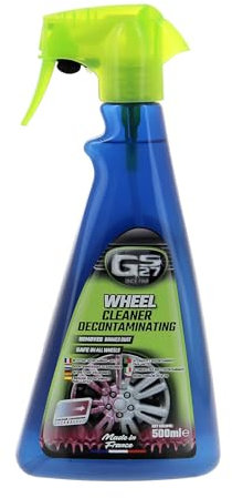 GS27 - Nettoyant Jantes décontaminant pH Neutre - Compatible avec Toutes Les Jantes (Aluminium, Acier, etc.) - 500 ML