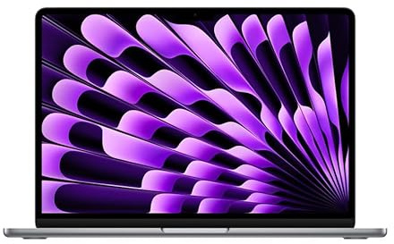2024 Apple MacBook Air con Chip Apple M3 con 8CPU & 10GPU (13-pulgadas, 8GB RAM, 512GB SSD de Almacenamiento) (QWERTY English ) Gris Espacial (Reacondicionado)