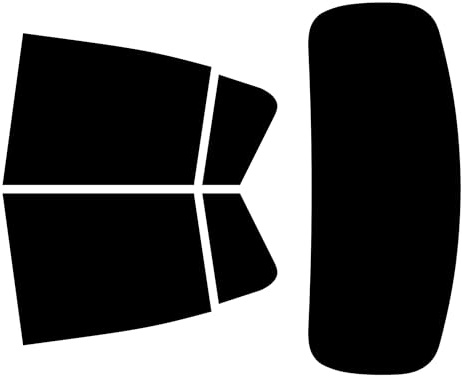 TINTCOM Lámina Tintada Precortada para Hyundai I20 5 Puertas Compacto 2008-2014 - (20% Oscuro Ahumado) - Cristales Laterales Traseros y Luneta - Protección UV, Reducción de Calor, Ajuste Exacto