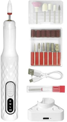 Retire-Gel À Ongles Électrique 3 Vitesses Réglables, Rechargeable