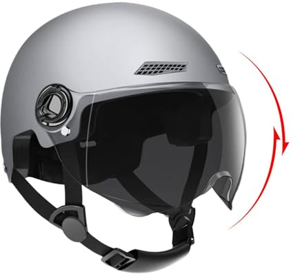 Wusideday Casques de vélo pour homme et femme | Demi-casque absorbant les chocs pour homme et femme – Casques de scooter, escalade, patinage équipement de protection pour adultes et jeunes