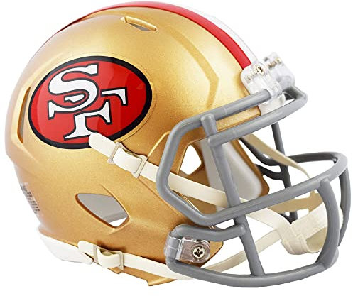 Riddell Mini Football Helm - NFL San Francisco 49ers 1964-95
