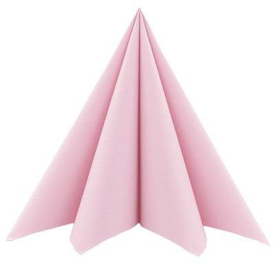 Sovie HORECA Serviette in Altrosa aus Linclass Airlaid, stoffähnliche Einwegservietten ideal für Hochzeit & Partys, 40 x 40 cm, 50 stück