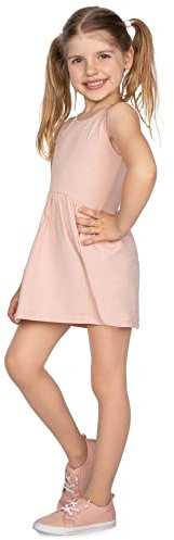 LORES Tonia Mädchen-Strumpfhose halbtransparent klassisch für Tanz Ballett Strümpfe für jeden Tag 20 den einfarbig, Beige, 9-10 Jahre (134/140 cm)