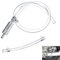Manguera de Purga Frenos para Moto y Coche Hidráulico, Kit Purga Frenos y Clutch con Válvula Unidireccional Antirretorno, Herramienta de Cambio Universal para Embragues Sistemas de Frenado Hidráulico