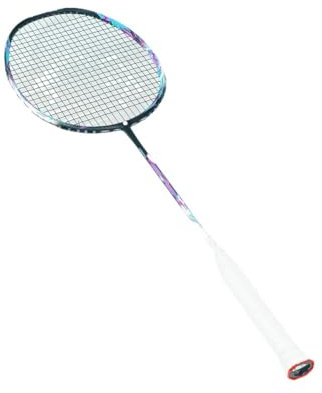 WANGBINGXING Badminton Set Racchetta da Badminton Speed ​​in Fibra di Carbonio 5U 28 libbre, 3 Colori(1PCS Black AirFilm)
