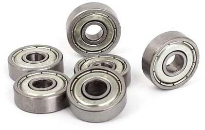 Kullager, 10 st 608ZZ skateboardlager med dubbel skärmning, inkluderar 606 609 623-629 634-699zz-serien(687zz(7x14x5mm))