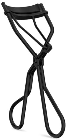 BANSHAN Piegaciglia, piegaciglia da donna, facile da arricciare le ciglia in modo naturale e si adatta a tutte le forme degli occhi (nero)