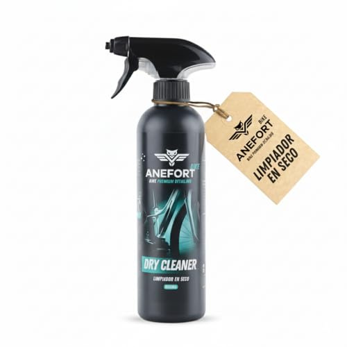 ANEFORT BIKE - Dry Cleaner - Limpiador en Seco Bicicletas - Limpieza Sin Agua - MTB, BMX y Carretera - Facil de Usar - 500 ml