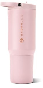 HydroJug Sport 20 oz Insulated Stainless Steel Water Bottle, Pink Sand