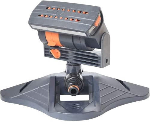 Spruzzatore avanzato guidato dall'ugello per la cura dei prati e la manutenzione del giardino con l'irrigatore oscillante facile del collegamento del tubo flessibile