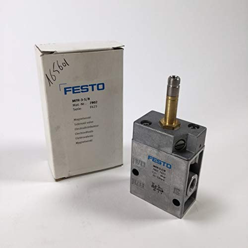 Festo MFH-3-1/8 (7802) Magnetventil 3/2 geschlossen monostabil Aluminium Ventil