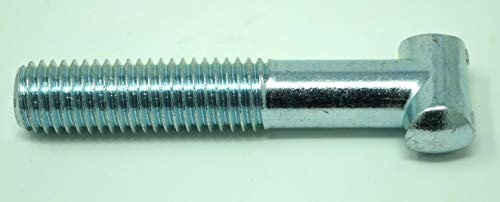 allfa 825001482 Hammerkopfschraube, verzinkt, M14 x 82 mm, 50 Stück