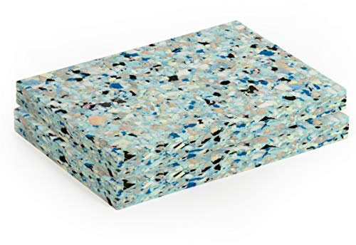 Yoga Studio Lot de 2 blocs de yoga en mousse avec puce 2,5 cm
