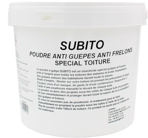 Poudre Anti Guêpes/frelons Special Toiture 5 Kg - SPGUEPE5