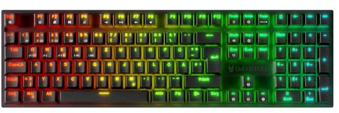 Oversteel - KOVAR Kabellose Gaming-Tastatur, RGB-Hintergrundbeleuchtung, mechanischer Schalter Outemu Red, Anti-Ghosting, Deutsches Layout PC/MAC/Android