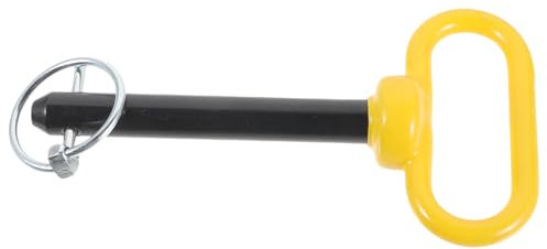 DIKACA Goupille Et Clip Dattelage De Remorque Accessoires De Tondeuse Autoportée Goupille Dattelage Solide Accessoires De Tracteur Acier Inoxydable Broche De Connexion Conduire
