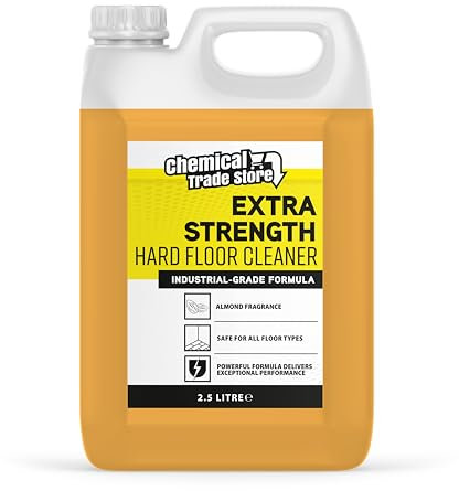 Chemical Trade Store - Hard Floor Cleaner 2.5 Litre - Safe for Tile, Stone, Laminate, LVT - Powerful Daily Use Floor Cleaning Solution