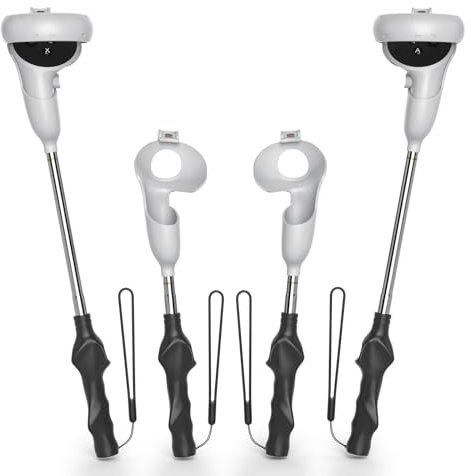 Long Arms for Gorilla Tag VR Extendable & Ergonomic for Faster Gameplay for Meta Quest 2 Controller Acessories