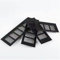 Annlpoy 2pcs türlüftungsgitter verschließbar kamin lüftungsgitter heizungsgitter abdeckung, Abluftgitter mit Korrosionsschutz, Schwarz 30 x 8 cm, für Belüftung von Schränken, Schlafzimmern und Küchen