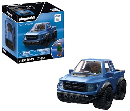 Playmobil | Collector Cars | Ford F-150 Raptor | Voiture Miniature pour Adultes & Enfants | Cadeau pour Les passionnés de Voitures 71858