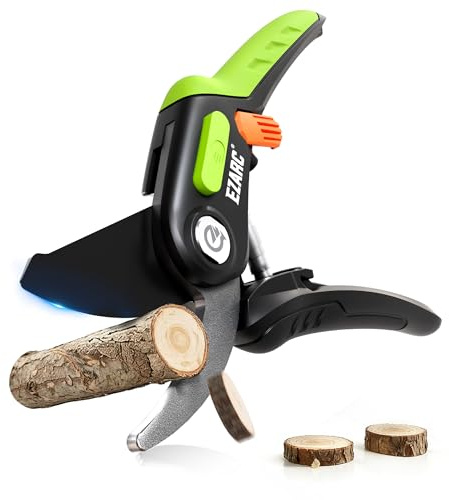EZARC Forbici Potatura Bypass, Cesoie Potatura Professionali, con Capacità di Taglio di 20 mm, Forbice Potatura e Cesoie da Giardino per Tagliare Fiori, Piante e Raccogliere Frutta