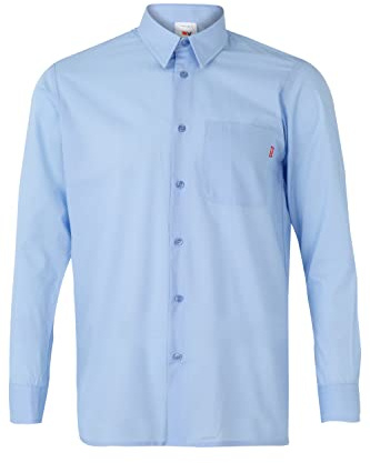 Velilla 529 ; chemise à manches longues ; couleur bleu ciel ; taille 3XL