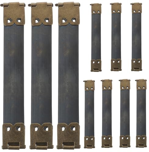 Healifty Marcos Flexibles Metálicos Internos 10 Piezas 3.93In Cierre Flexible Clip De Resorte Para Bricolaje Bolsos Monederos Accesorios De Costura Hogar