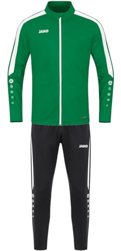JAKO Kinder Trainingsanzug Polyester Power, Sportgrün, 140