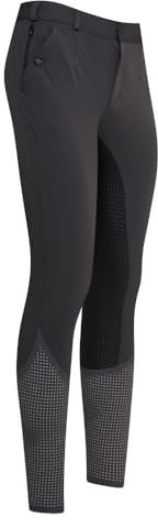 Easy Rider Euro-Star Herren Reithose ESMarco FullGrip Periscope dunkelgrau, Größe:48