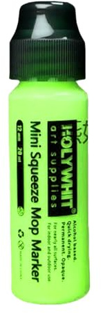 Pennarello per graffiti, pennarello acrilico con punta a scalpello da 12 mm/20 ml per evidenziare, vernice fluorescente, ad asciugatura rapida, forniture per graffiti per metallo, vetro, carta