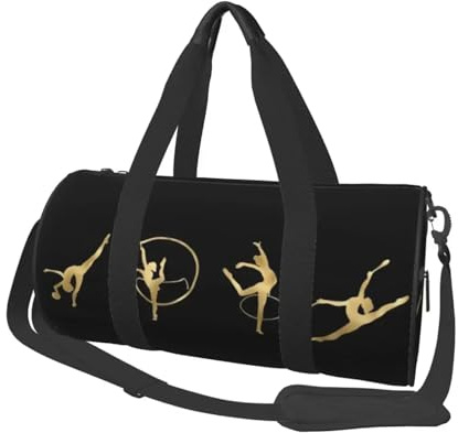Bolsa de Viaje Gimnasia rítmica Gimnasio Girl Equipaje Deportes Hombres Mujeres Accesorios de gimnasio personalizados portátiles de fitness novedosos Loisirs al Aire Libre Regalos de vacaciones