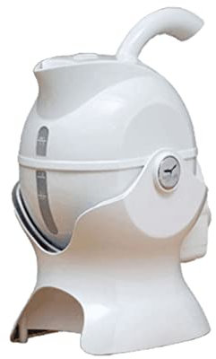 Uccello Electric Safety Kettle | White Tipper Base Included | Effortless Pour Every Time | Daily Living Drinking Aid For Disabled and Seniors | 1.5 Liters | White
