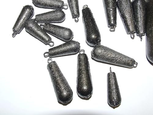 FFT PRO 1 2 3 4 5 6oz Steel Fishing Weight Carp Course Sea Pier Mackerel Bait (2oz x 7)