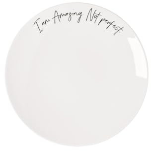 Villeroy & Boch - Statement Breakfast Plate Amazing not Perfect 21 x 21 x 2.5 cm, Porcelain Plate White